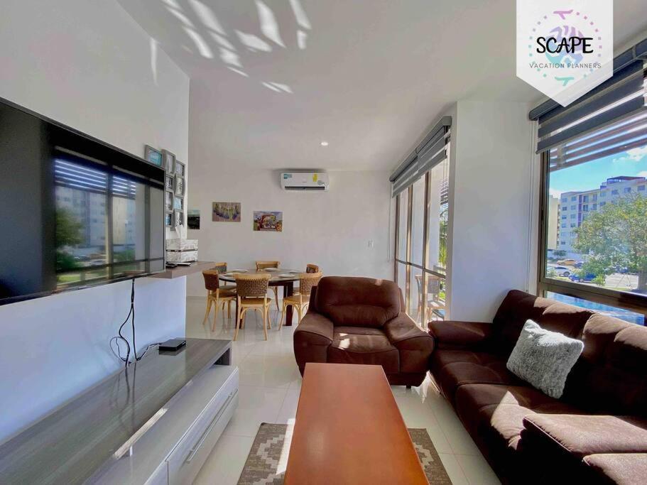Ideal & Calido Apartamento De 3 Pisos Roof & Gym Cancún Zewnętrze zdjęcie