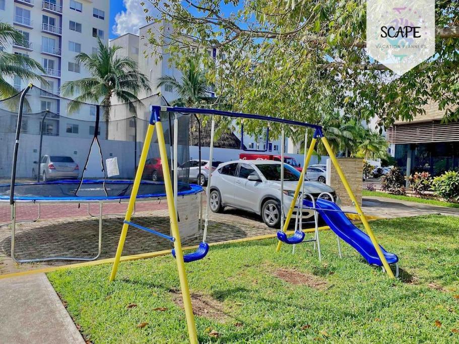 Ideal & Calido Apartamento De 3 Pisos Roof & Gym Cancún Zewnętrze zdjęcie