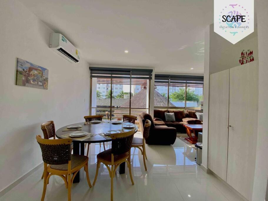 Ideal & Calido Apartamento De 3 Pisos Roof & Gym Cancún Zewnętrze zdjęcie